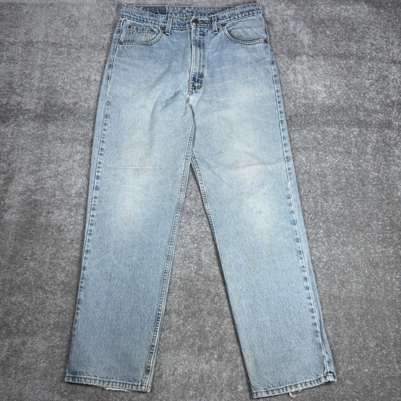 Vintage‎ Levi's 550 Jeans Men's 36x32 (Fits 34x32) Blue Relaxed Tapered Leg USA - Picture 1 of 9